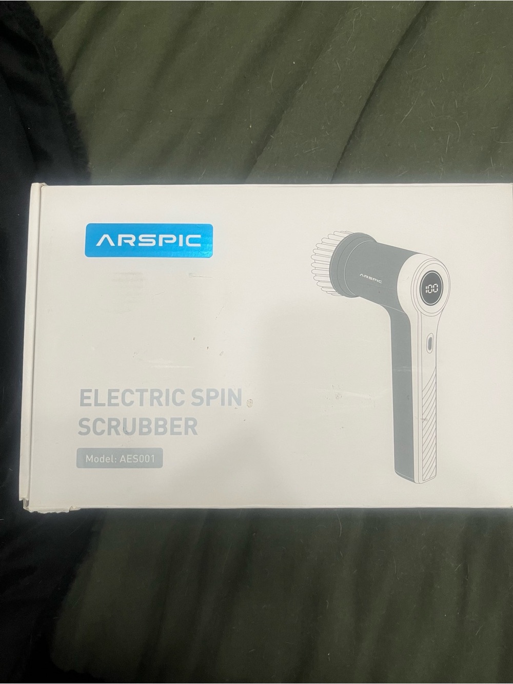 ARSPIC Electric Spin Scrubber - White